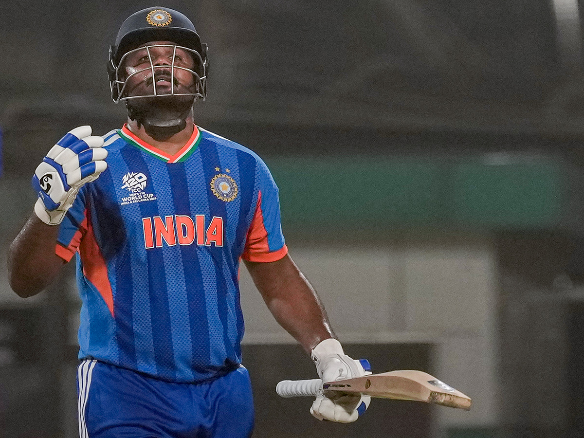 Sanju Samson ICC Mens T20 World Cup 2026 match India and West Indies16