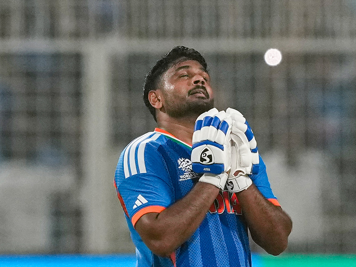 Sanju Samson ICC Mens T20 World Cup 2026 match India and West Indies9