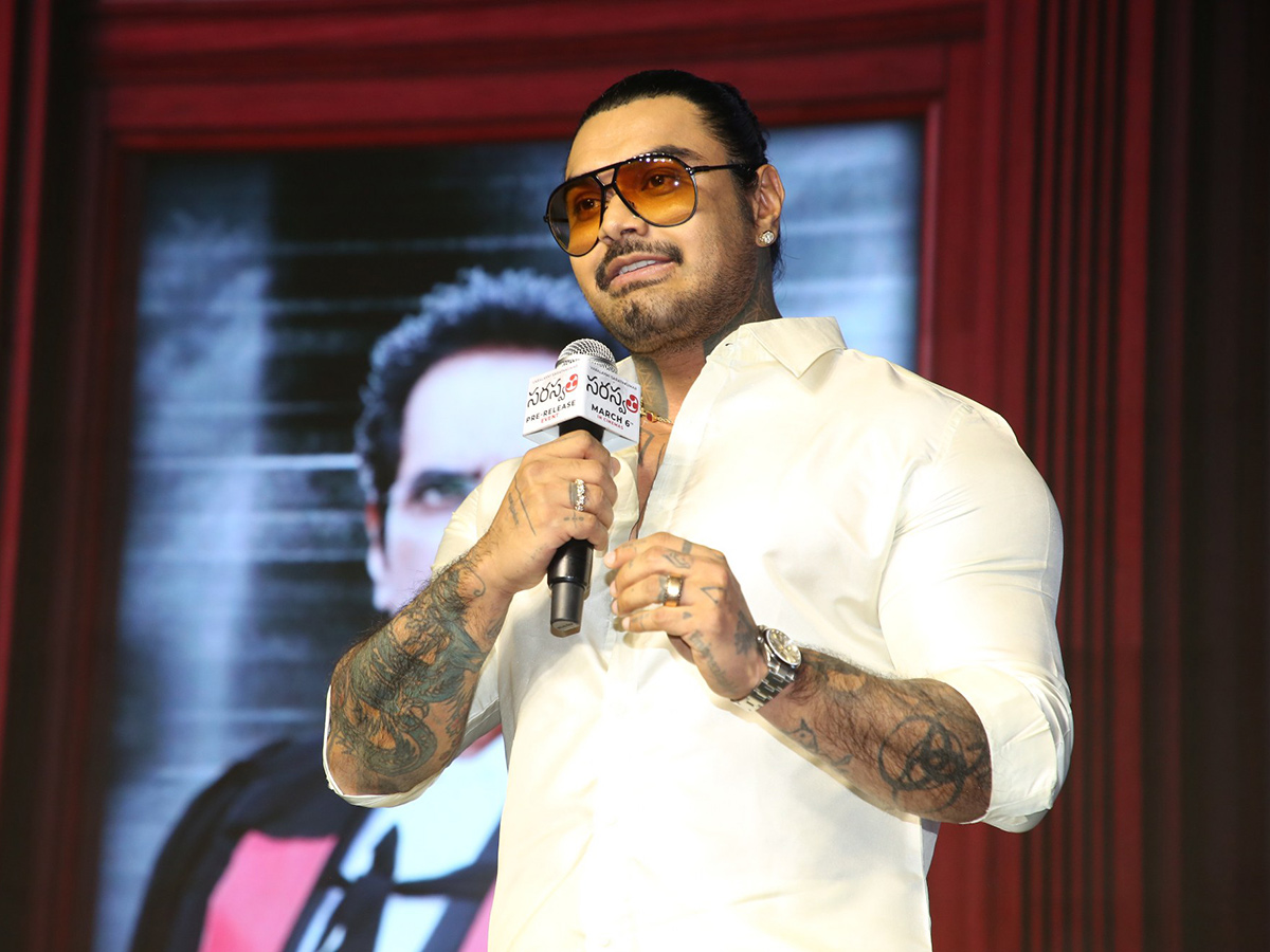 Varalaxmi Sarathkumar Saraswathi Movie Pre Release Event 10