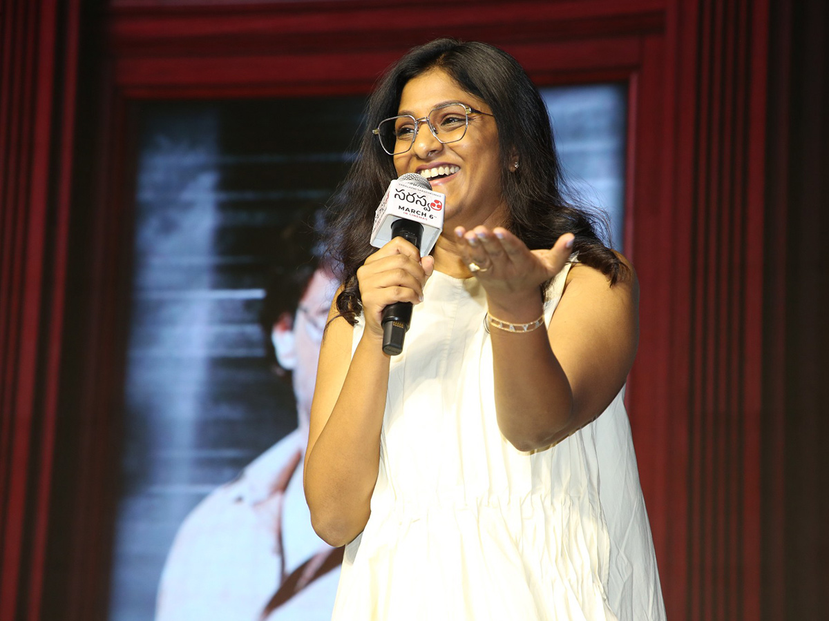 Varalaxmi Sarathkumar Saraswathi Movie Pre Release Event 4