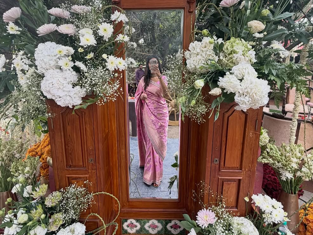 Allu Arjun wife Sneha Reddy At The wedding ceremony Photos2