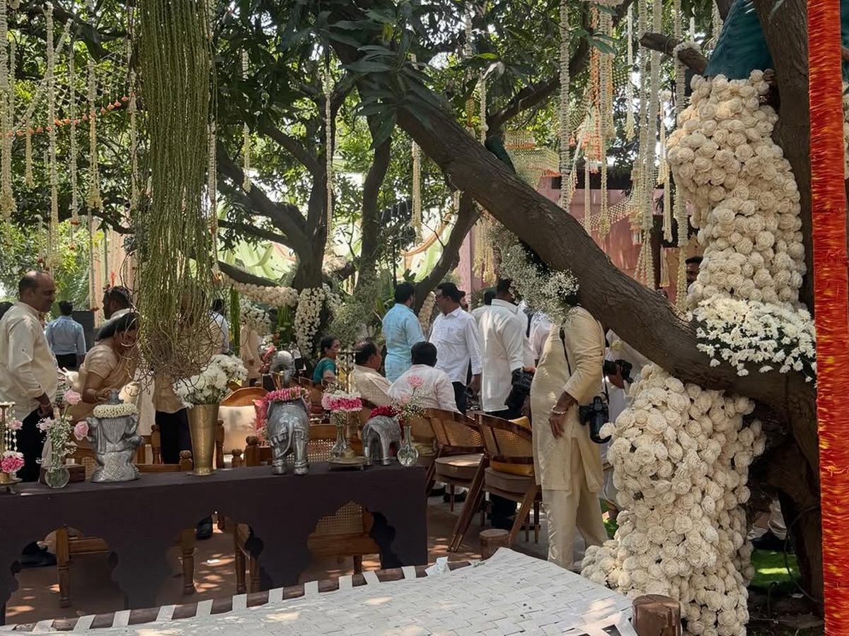 Allu Arjun wife Sneha Reddy At The wedding ceremony Photos9