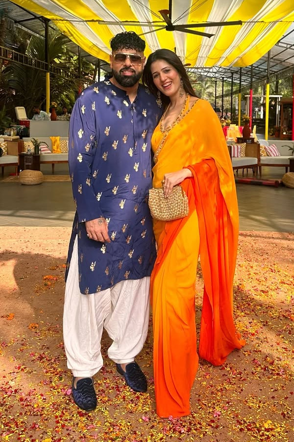 Badshah Marries Punjabi Actress Isha Rikhi In Intimate Wedding Ceremony Photos11