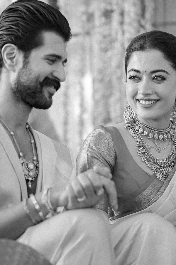 Best Pictures Of Rashmika Mandanna And Vijay Deverakonda Wedding11