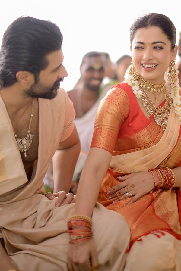 Best Pictures Of Rashmika Mandanna And Vijay Deverakonda Wedding10