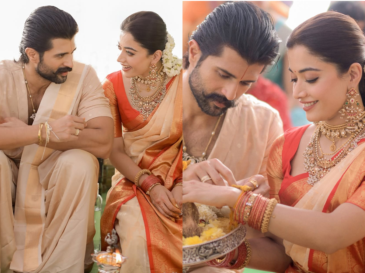 Best Pictures Of Rashmika Mandanna And Vijay Deverakonda Wedding1