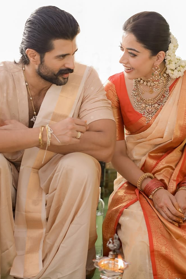 Best Pictures Of Rashmika Mandanna And Vijay Deverakonda Wedding2