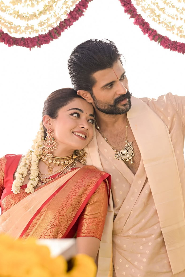 Best Pictures Of Rashmika Mandanna And Vijay Deverakonda Wedding5