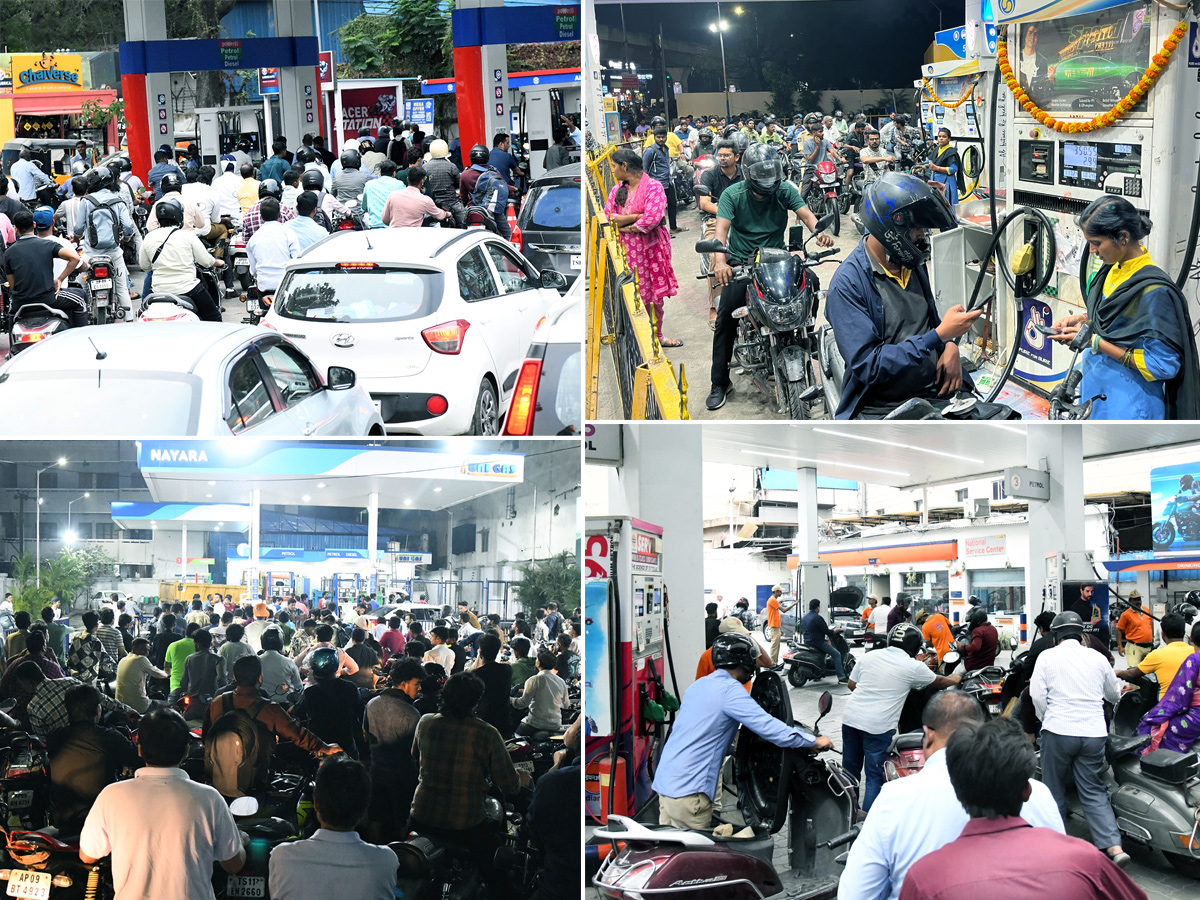 Fuel shortage fears grip Hyderabad demand spills over into 1