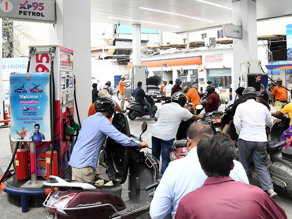 Fuel shortage fears grip Hyderabad demand spills over into 10