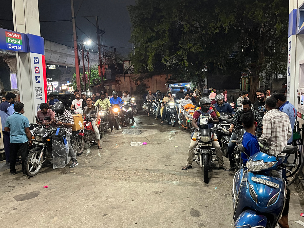 Fuel shortage fears grip Hyderabad demand spills over into 11