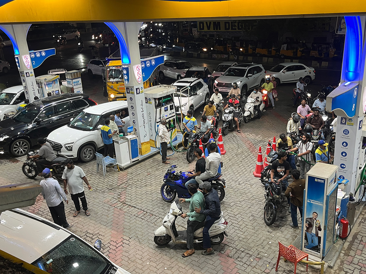 Fuel shortage fears grip Hyderabad demand spills over into 13