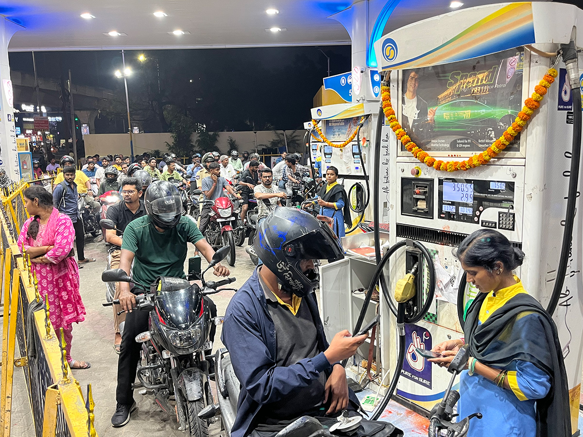 Fuel shortage fears grip Hyderabad demand spills over into 16