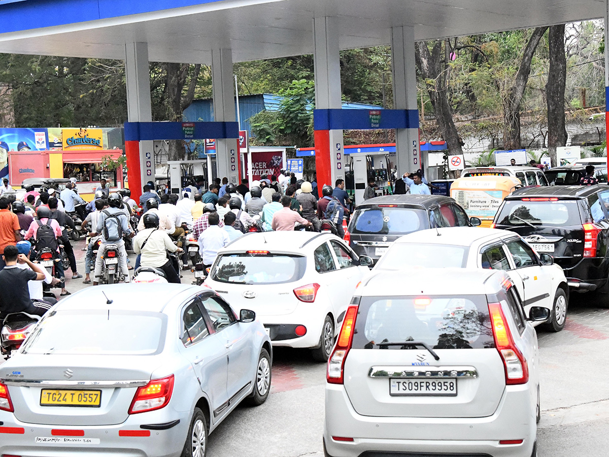 Fuel shortage fears grip Hyderabad demand spills over into 9
