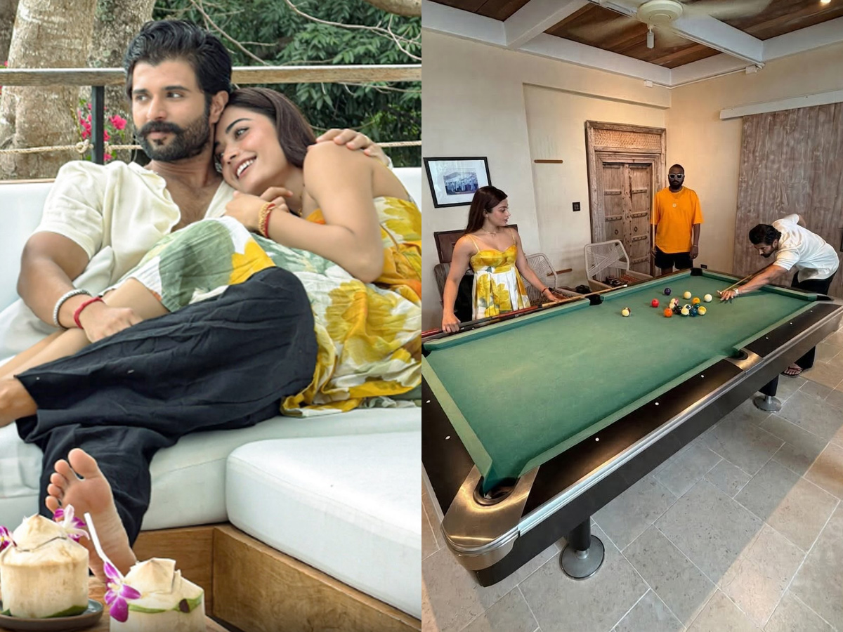 Rashmika Mandanna, Vijay Deverakonda Honeymoon Vacation Photos Viral1