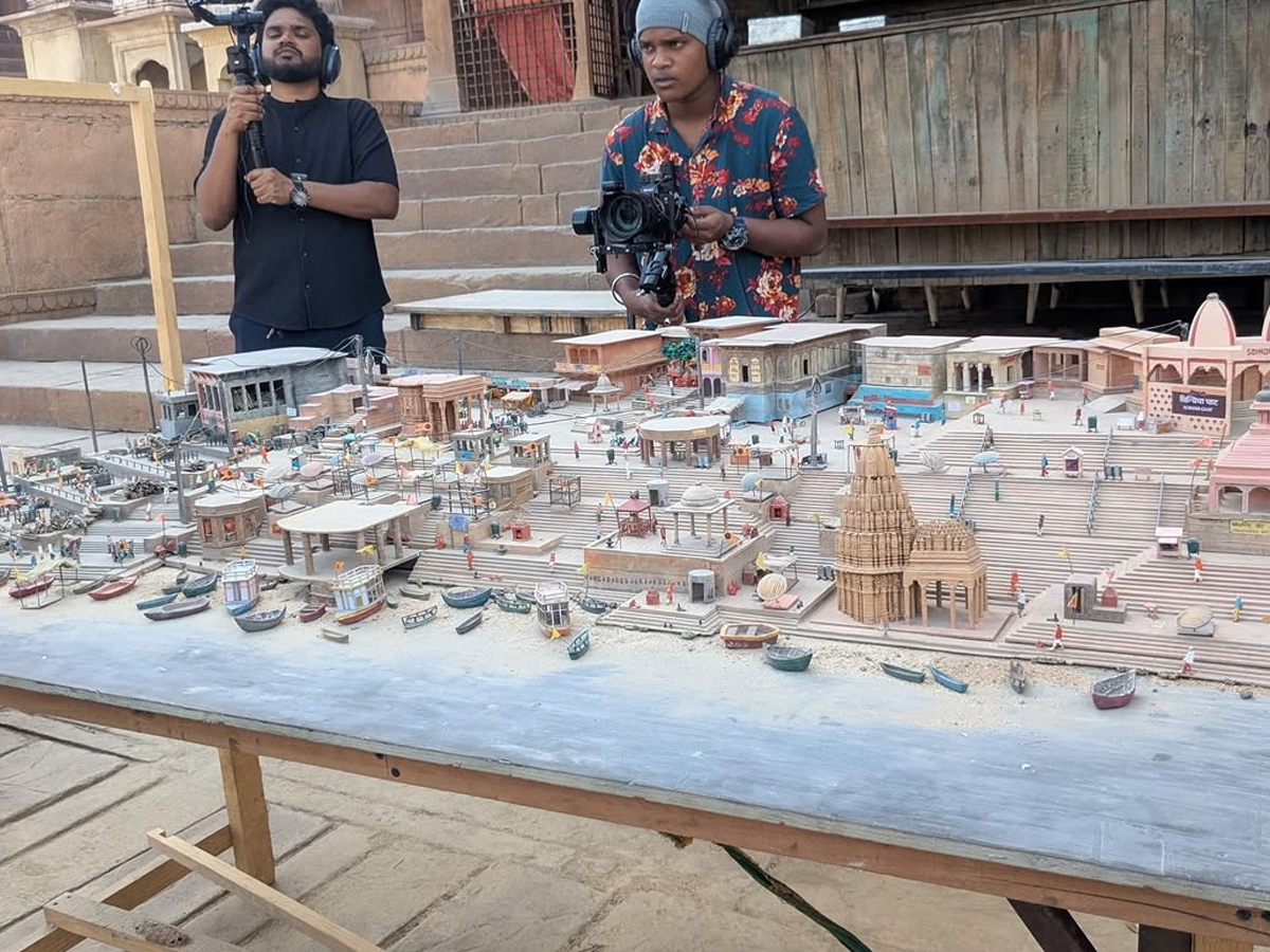 SS Rajamouli Stunning Varanasi Sets Kashi Recreated for Cinema Photos13