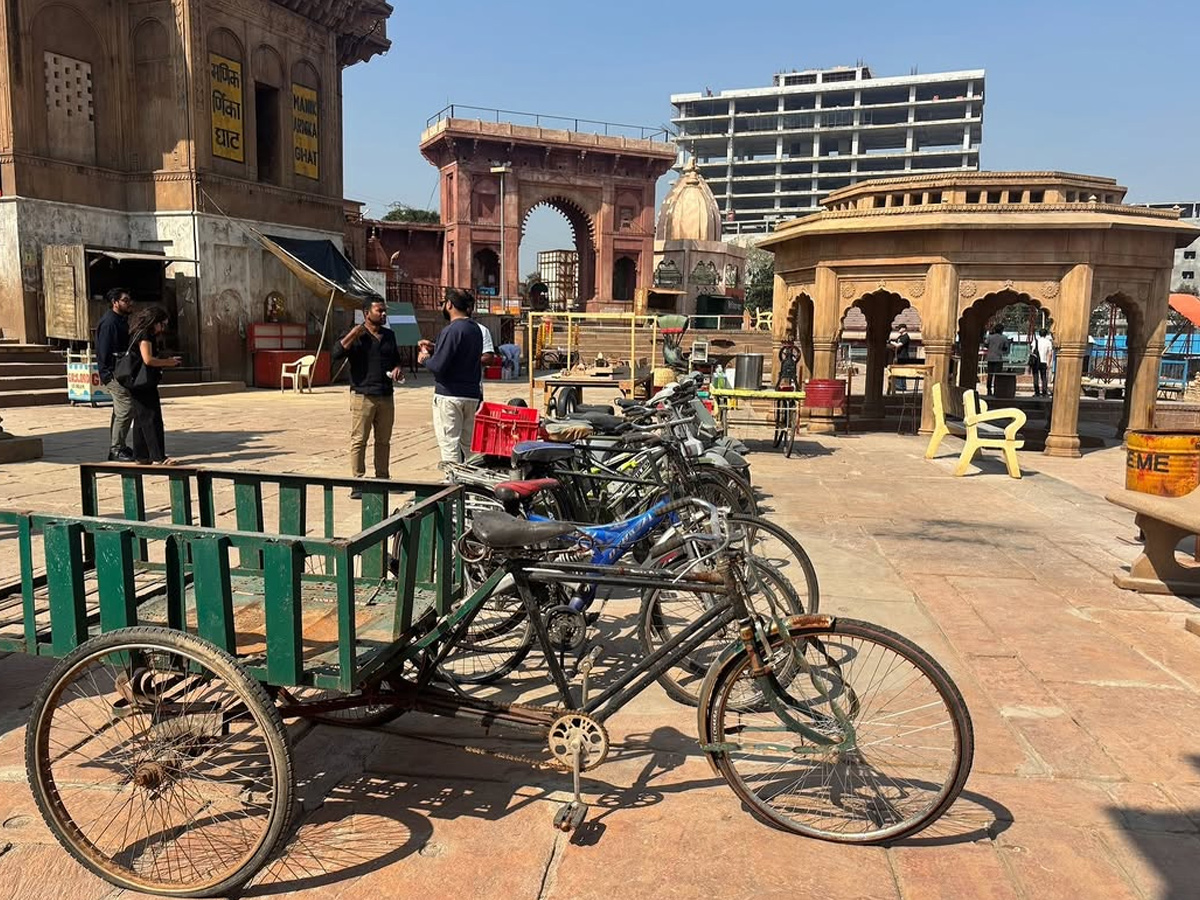 SS Rajamouli Stunning Varanasi Sets Kashi Recreated for Cinema Photos5