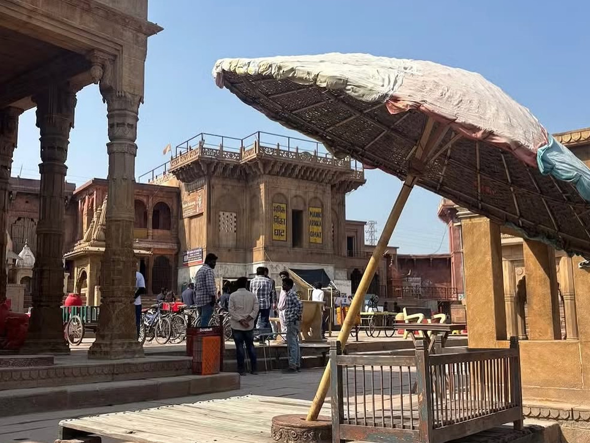 SS Rajamouli Stunning Varanasi Sets Kashi Recreated for Cinema Photos10