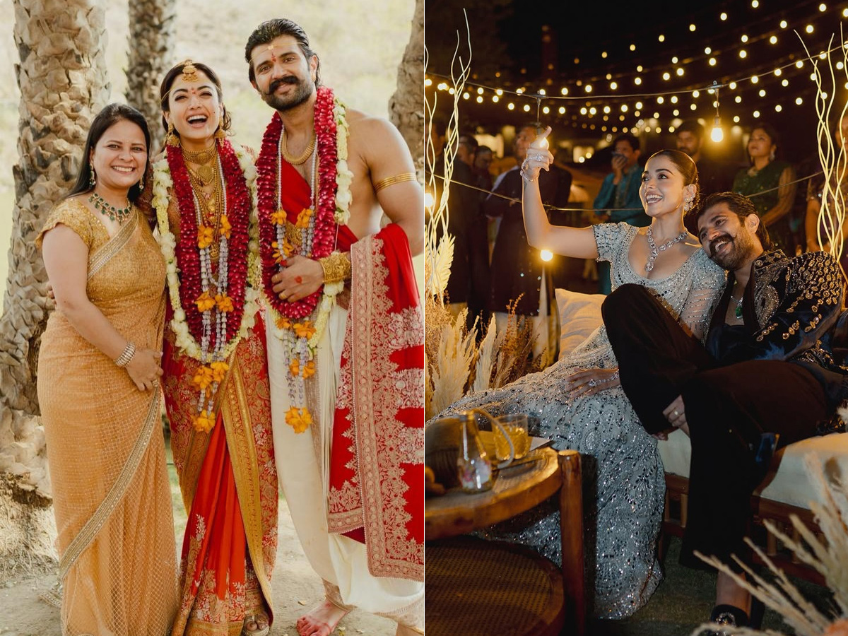 Rashmika Mandanna And Vijay Deverakonda Celebrate 1 Month Wedding Anniversary Photos1