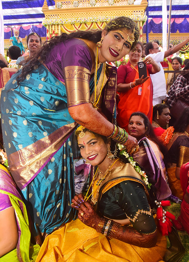 Hijras About Shiva Kalyanam at Vemulawada Temple15