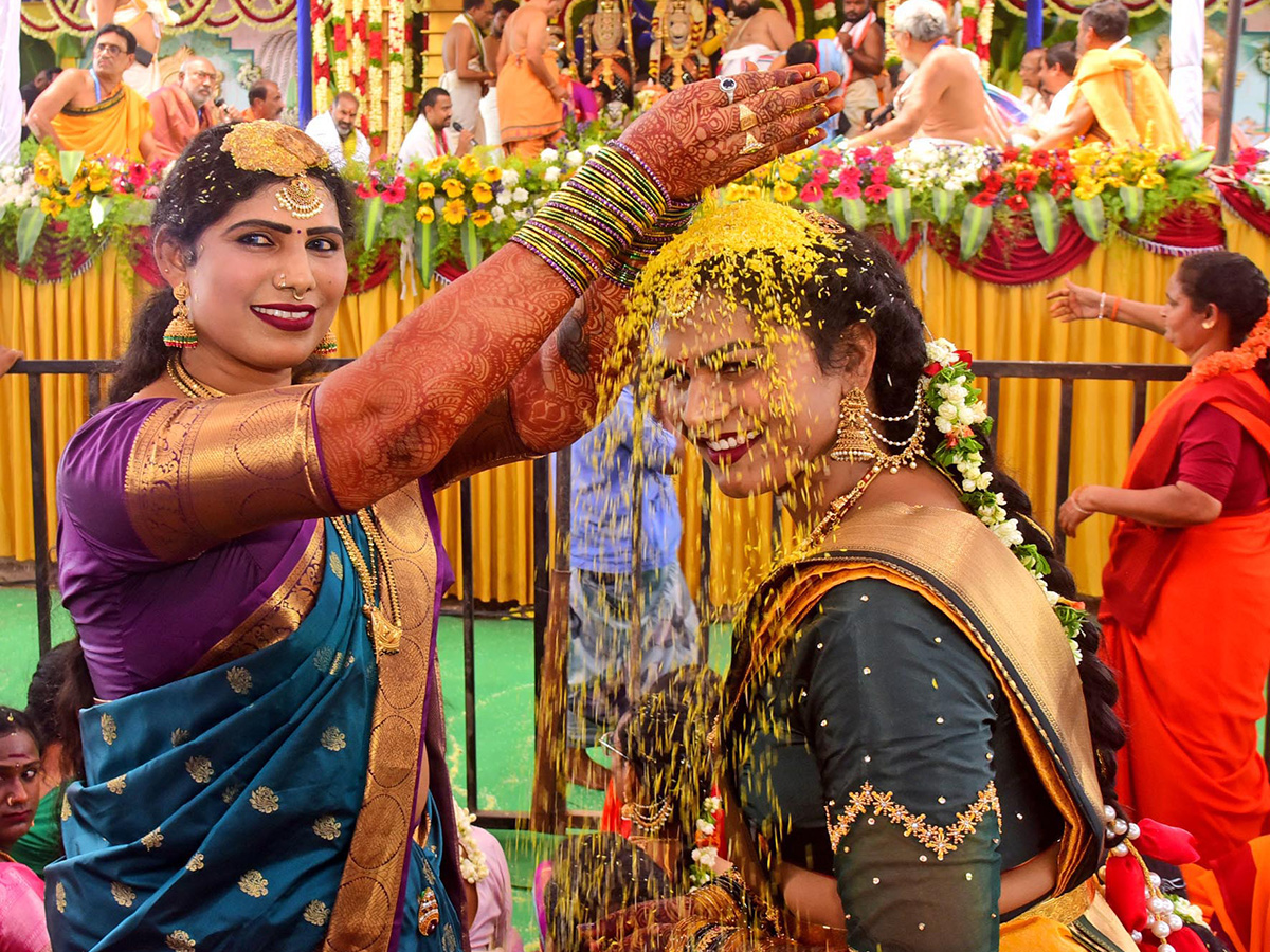 Hijras About Shiva Kalyanam at Vemulawada Temple18