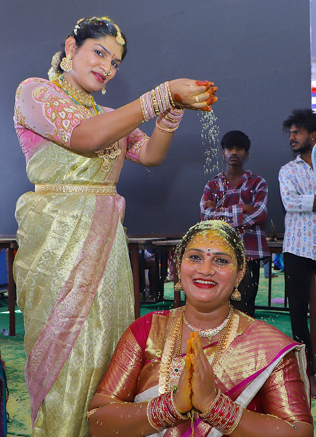 Hijras About Shiva Kalyanam at Vemulawada Temple7