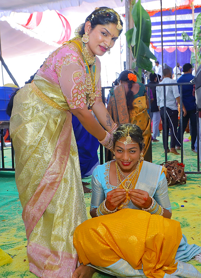 Hijras About Shiva Kalyanam at Vemulawada Temple8