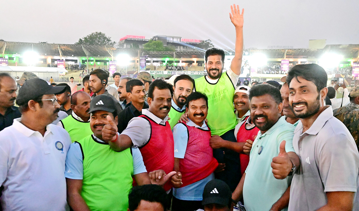 MLAs And MLCs Playing Kabaddi At LB Stadium 21
