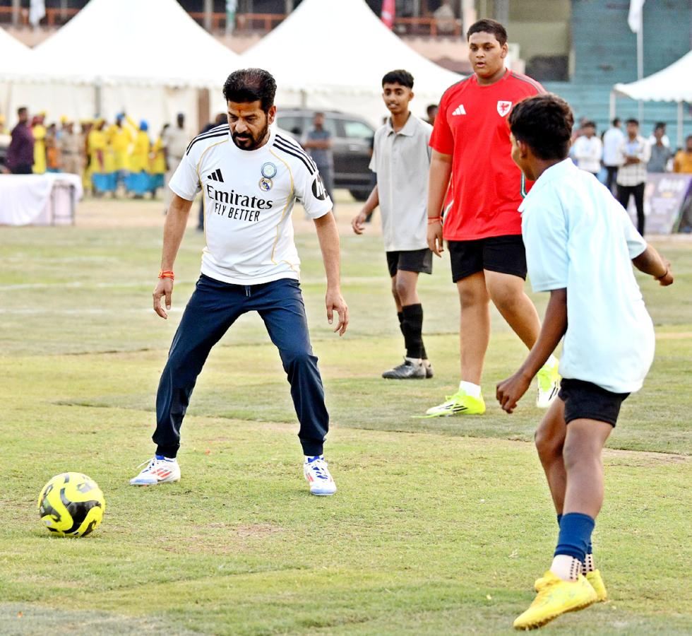 MLAs And MLCs Playing Kabaddi At LB Stadium 19