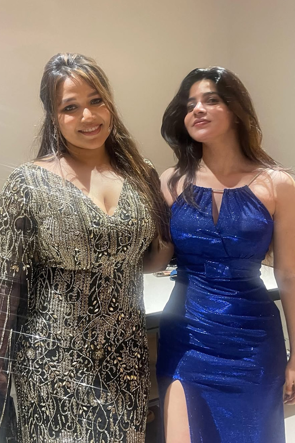 Actress Divyabharathi Attended Best Friend Wedding Photos12