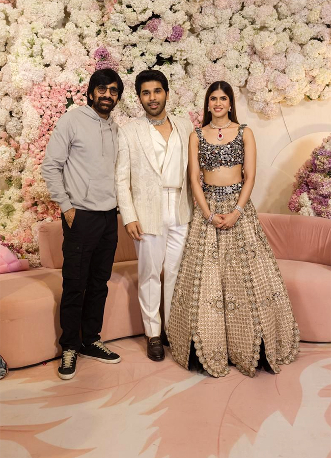 Allu Sirish And Nayanika Reddy Pre Wedding Reception HD Photos10