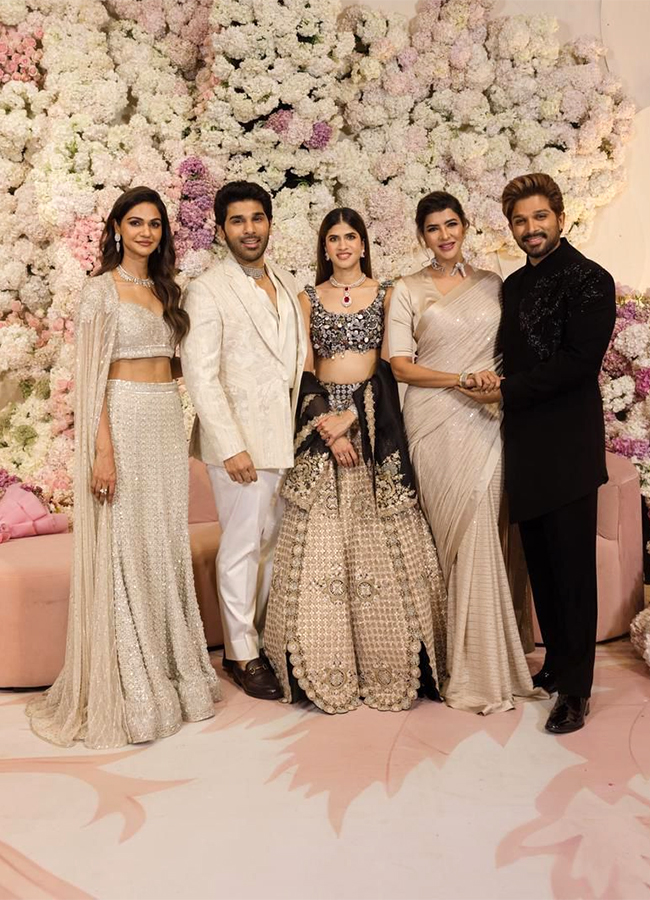 Allu Sirish And Nayanika Reddy Pre Wedding Reception HD Photos11