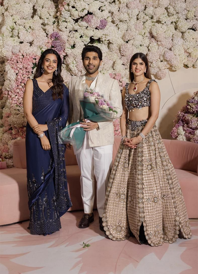Allu Sirish And Nayanika Reddy Pre Wedding Reception HD Photos28