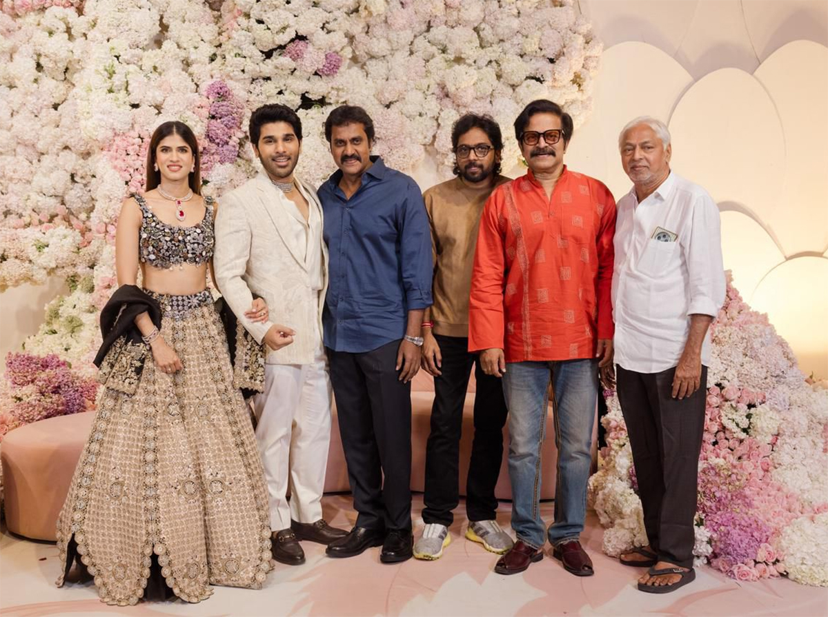 Allu Sirish And Nayanika Reddy Pre Wedding Reception HD Photos30