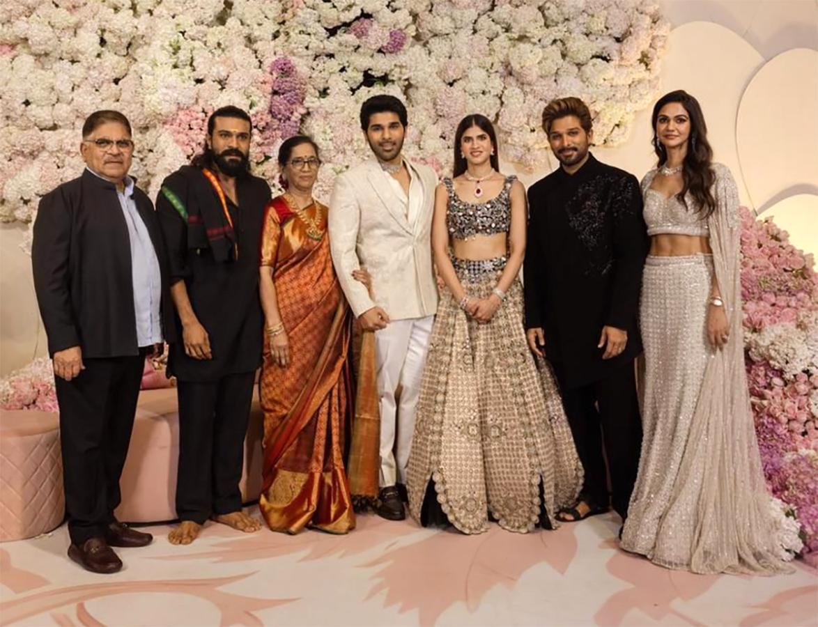 Allu Sirish And Nayanika Reddy Pre Wedding Reception HD Photos7