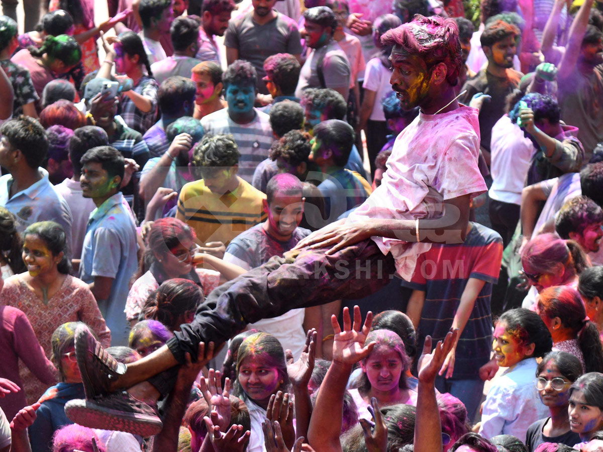 Grand Holi Celebrations In Hyderabad Photos19