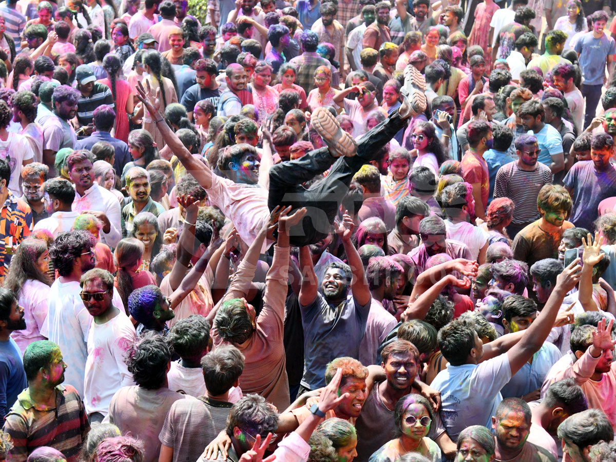 Grand Holi Celebrations In Hyderabad Photos24