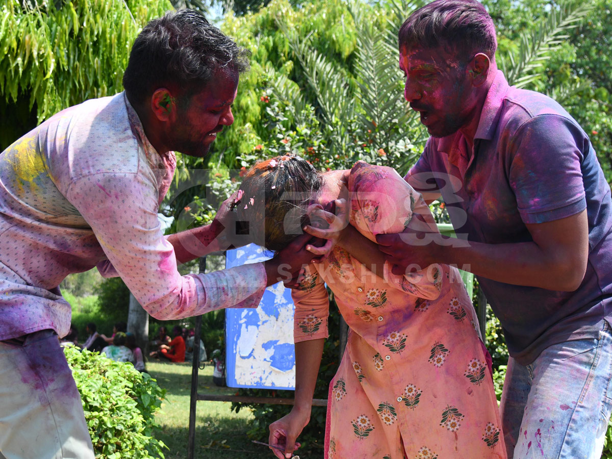 Grand Holi Celebrations In Hyderabad Photos29