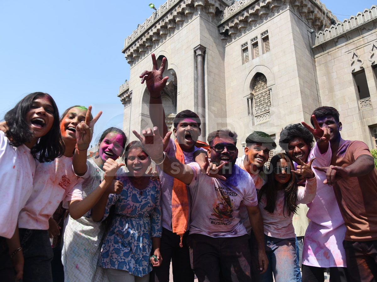 Grand Holi Celebrations In Hyderabad Photos31