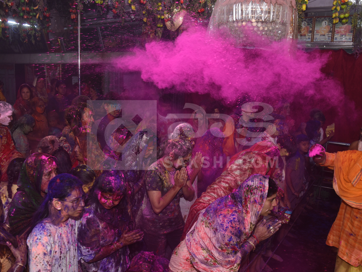 Grand Holi Celebrations In Hyderabad Photos7
