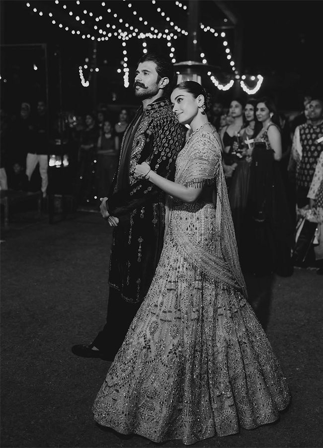 Vijay Deverakonda And Rashmika Mandanna Wedding Sangeet At Udaipur Photos Trending10