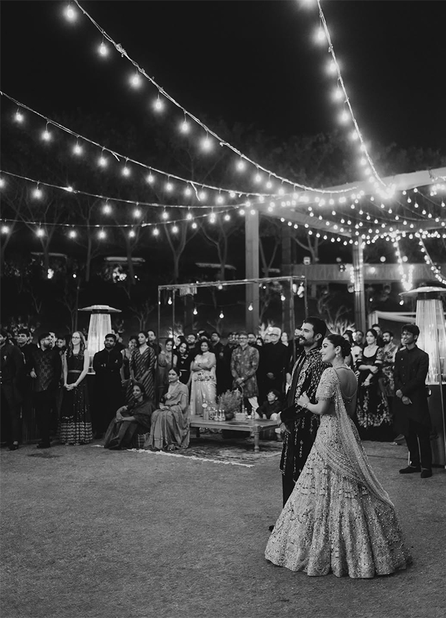 Vijay Deverakonda And Rashmika Mandanna Wedding Sangeet At Udaipur Photos Trending17