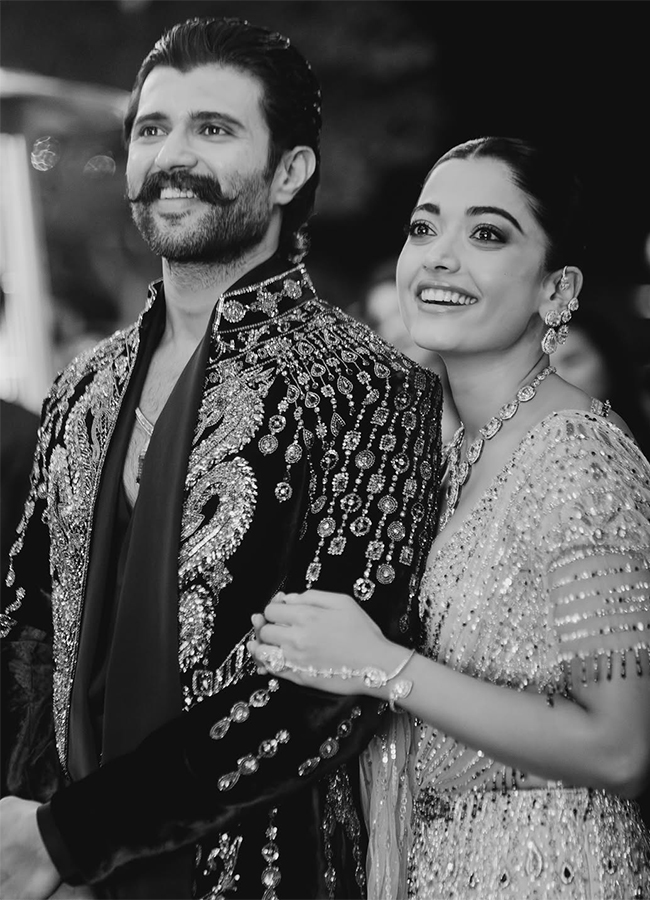 Vijay Deverakonda And Rashmika Mandanna Wedding Sangeet At Udaipur Photos Trending18