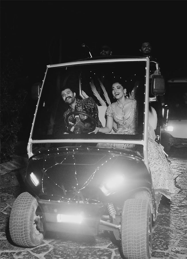 Vijay Deverakonda And Rashmika Mandanna Wedding Sangeet At Udaipur Photos Trending8