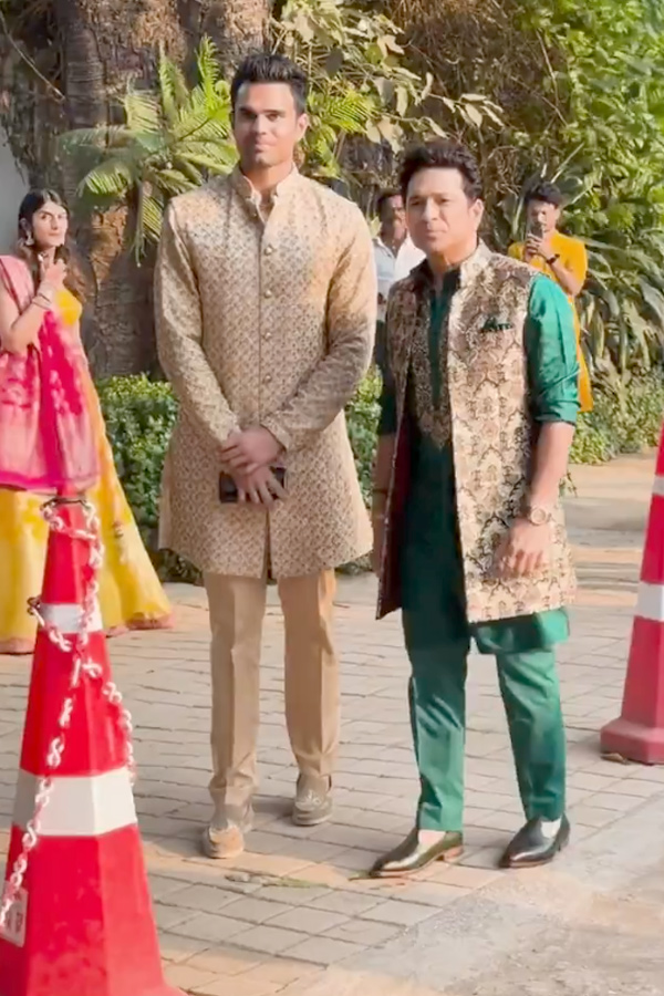 Arjun Tendulkar and Saaniya Chandok Mehendi Ceremony PHotos12