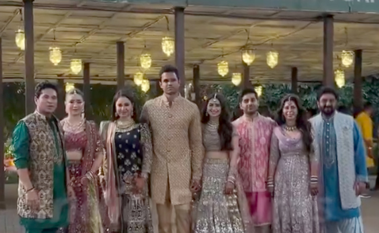 Arjun Tendulkar and Saaniya Chandok Mehendi Ceremony PHotos13