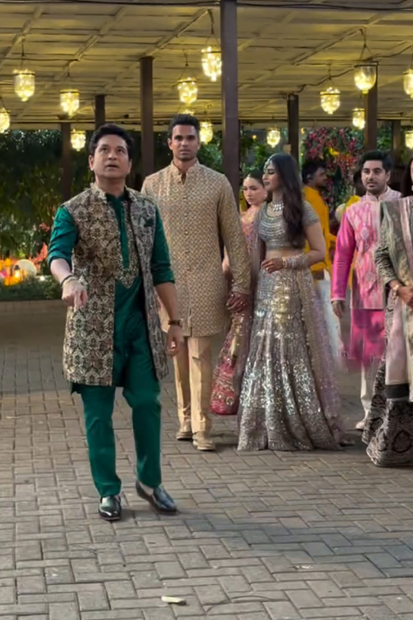 Arjun Tendulkar and Saaniya Chandok Mehendi Ceremony PHotos3