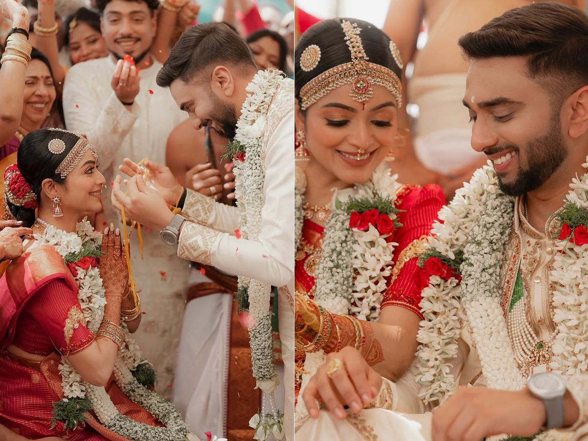 Actress Janani Weds Sai Roshan Shyam Wedding Photos1