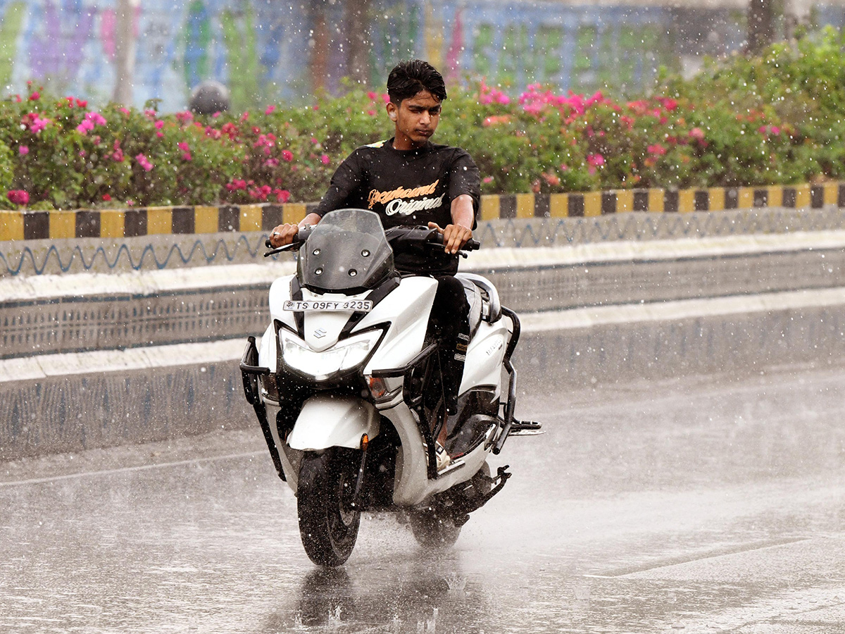 Heavy Rain Alert for Hyderabad HD Photos6
