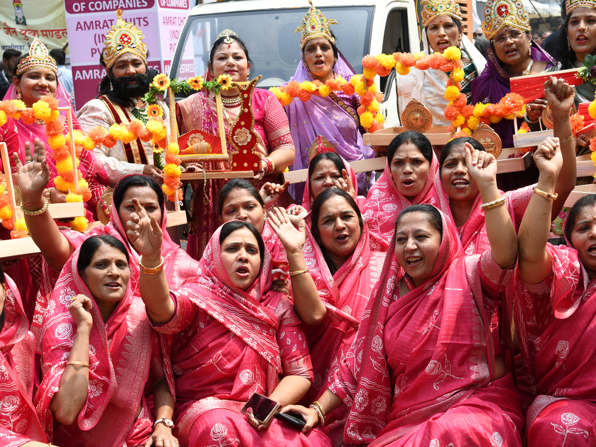 Jain Community Celebrates Mahavir Jayanti In Hyderabad Photos13